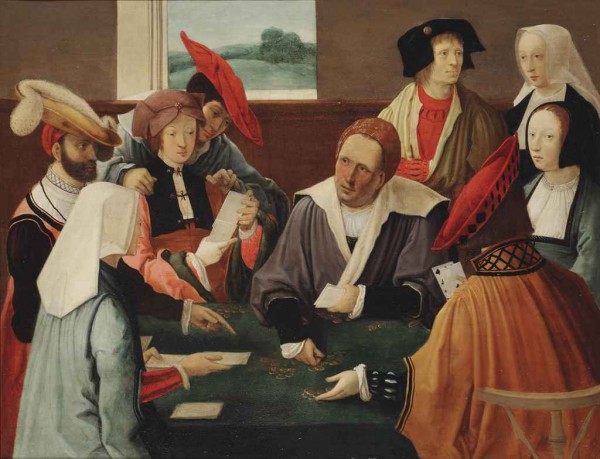 The card players by Lucas van Leyden